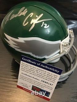 Randall Cunningham Autographed PSA/DNA AUTHENTICATED Mini Helmet