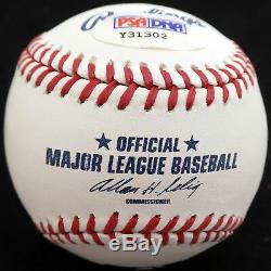 Randy Johnson Autographed Signed MLB Baseball Mariners HOF 15 PSA/DNA Y31302