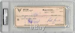 Redd Foxx SIGNED Personal Check Sanford and Son Comedian PSA/DNA AUTOGRAPHED