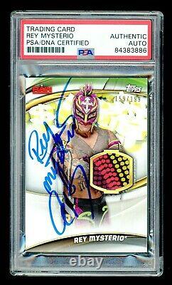 Rey Mysterio 619 PSA/DNA Certified 2019 Topps Signed Autograph Auto Slabbed