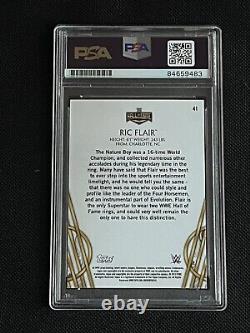 Ric Flair 2018 Topps Legends Of Wwe Signed Autographed Card Psa/dna Certified