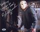 Richard Brooker Signed Autographed Friday The 13th Jason Voorhees Psa Dna