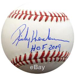 Rickey Henderson Autographed Signed Mlb Baseball A's Hof 2009 Psa/dna 28157
