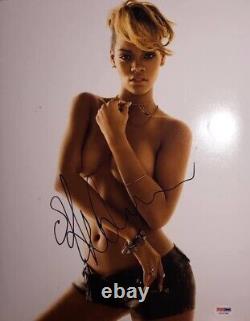 Rihanna TRISTAR PSA/DNA COA PSA Signed Autograph Autographed 11x14 Photo