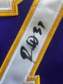 Ron Artest NBA Champ Signed Los Angeles Lakers Jersey UDA PSA/DNA Beckett