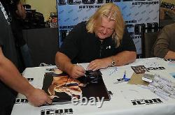 Rowdy Roddy Piper & Greg Valentine Signed Starcade 16x20 Photo PSA/DNA COA #/d