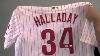 Roy Halladay Autographed Authentic Cool Base Jersey Psa Dna