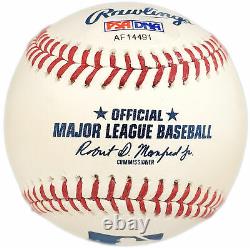Sale! Chipper Jones Autographed Mlb Baseball Braves Hof 18 Psa/dna 150312