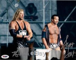 Scott Hall & Kevin Nash Signed NWO 8x10 Photo PSA/DNA COA WWE Wrestlemania WCW