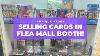 Selling Sports Cards In A Flea Mall Showcase Booth Monthly Sales U0026 Income Reveal Antique Store