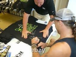 Shawn Michaels Mike Tyson Billy Gunn Chyna X-Pac + Signed DX WWE Shirt PSA/DNA