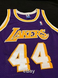 Signed Jerry West Lakers Champion Away Authentic Auto Jersey Psa/dna Autograph