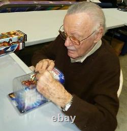 Spiderman Stan Lee signed Marvel Iron Man Figurine PSA DNA ITP 04/2013 Avengers