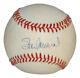 Stan Musial Autographed Onl Baseball Cardinals Psa/dna