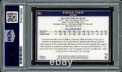 Stephen Curry Autographed 2009-10 Topps Rookie Reprint Card Psa/dna 208716