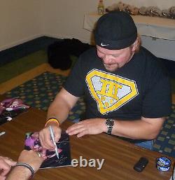 Terry Funk & Shane Douglas Sabu Signed ECW 8x10 Photo PSA/DNA COA WWE Autograph