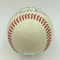 The Finest Babe Ruth Single Signed American League Baseball PSA/DNA MINT 8