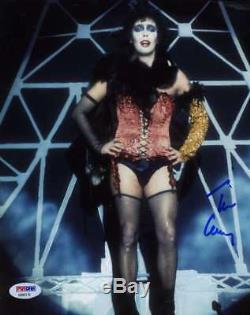 Tim Curry Rocky Horror Picture Show Signed Psa Dna Coa 8x10 Photo Autographed