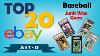 Top 20 Ebay Junk Wax Era Baseball Cards Weekly Sales Jun 7 13 Ep 29a