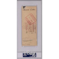 Ty Cobb Detroit Tigers Autographed First National Bank Check PSA/DNA Certified