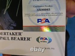 Undertaker PSA/DNA 8.5x11 Signed Photo Print Promo Auto Autographed Deadman P-96