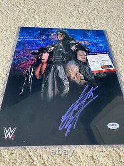Undertaker Signed Autographed Auto Mint WWE 11x14 Photo Pic PSA DNA COA