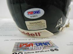 Walter Payton Signed Autographed Chicago Bears Mini Helmet PSA/DNA