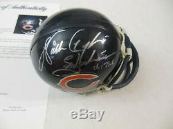 Walter Payton Signed Autographed Chicago Bears Mini Helmet PSA DNA LOA
