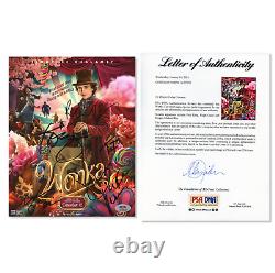Wonka Cast Signed Autographed 8x10 Photo PSA/DNA Authenticated