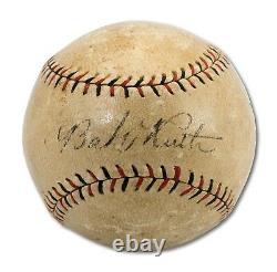 Yankees Babe Ruth Authentic Signed 1919-24 Heydler Onl Baseball PSA/DNA #AD02529
