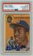 1954 Braves Hank Aaron Signe Rookie Card Topps #128 Psa/dna Auto 10 Perfect Sig