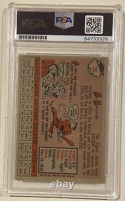 1958 Topps Al Kaline Signé Carte De Baseball Autographiée Psa/adn #70 Tigres Hof