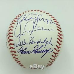 1978 Yankees De New York World Series Champs Équipe Signé Ws Baseball Psa Adn Coa