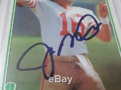 1981 Joe Montana Rookie Topps # 216 Psa / Dna Auto Autograph Rookie Rc 49ers 49ers