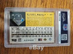1994 Upper Deck Mickey Mantle Heroes All-time Auto Psa / Dna Authentique 9 Autograph