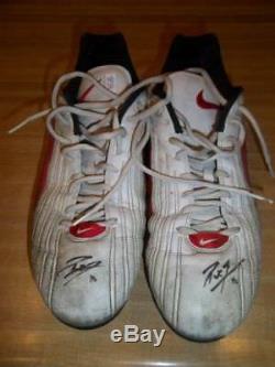2000, Arizona Cardinals, Chaussures De Jeu Usagées Signées Pat Tillman De Chaussures Cales Adn De