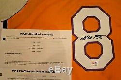 # 8 Bryant Kobe Signe La Lakers Jersey Coa Psa / Adn Autographié Mamba Authentique
