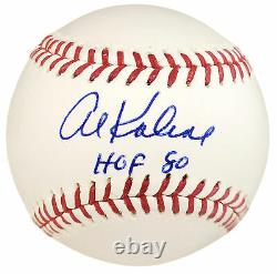 Al Kaline Autographed Signé Mlb Baseball Detroit Tigers Hof 80 Psa/dna 85555