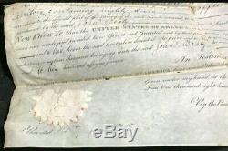 Andrew Jackson Signature Autograph Psa / Adn Authentique