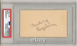 Audrey Hepburn Carte Index Signée Autographiée Signature Vintage PSA DNA