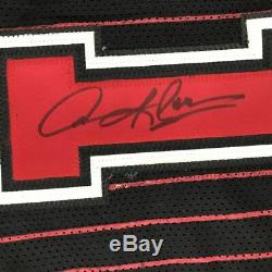 Autographié / Signé Dennis Rodman Chicago Basketball Jersey Psa Pinstripe / Adn Coa