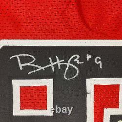 Autographié/signé Ron Harper Chicago Red Basketball Jersey Psa/adn Coa