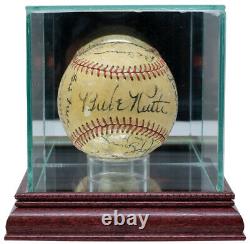 Babe Ruth Signé 1938 Yankees Al Baseball Hall Of Fame Psa / Adn Loa K78140