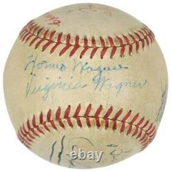 Beau Honus Wagner Sweet Spot Signé Autographié Baseball Avec Psa Dna Coa