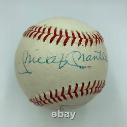 Beau Roger Maris & Mickey Mantle Signé Autographié Baseball Psa Adn Coa