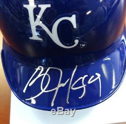 Bo Jackson Autographié Signé Royals De Kansas City Mini Casque Psa / Adn 89149