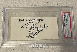 Bob Odenkirk A Signé Cut Mieux Appeler Saul Autographié Psa / Aco Adn. Quantité