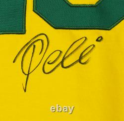 Brésil Pelé Signé Maillot De Football Autographié Psa Dna Coa