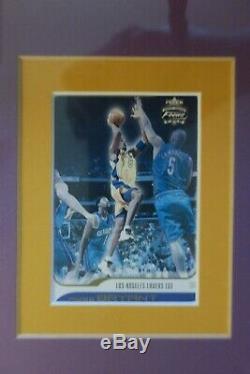 Bryant Encadré Signé Kobe Jersey Los Angeles Lakers # 8 Autographié Psa Adn Coa