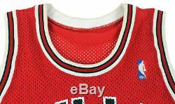 Bulls Michael Jordan Authentique Signé Red Macgregor Jersey Psa / Dna # B57360